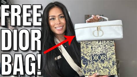 dior addict bag review|dior makeup bag free gift.